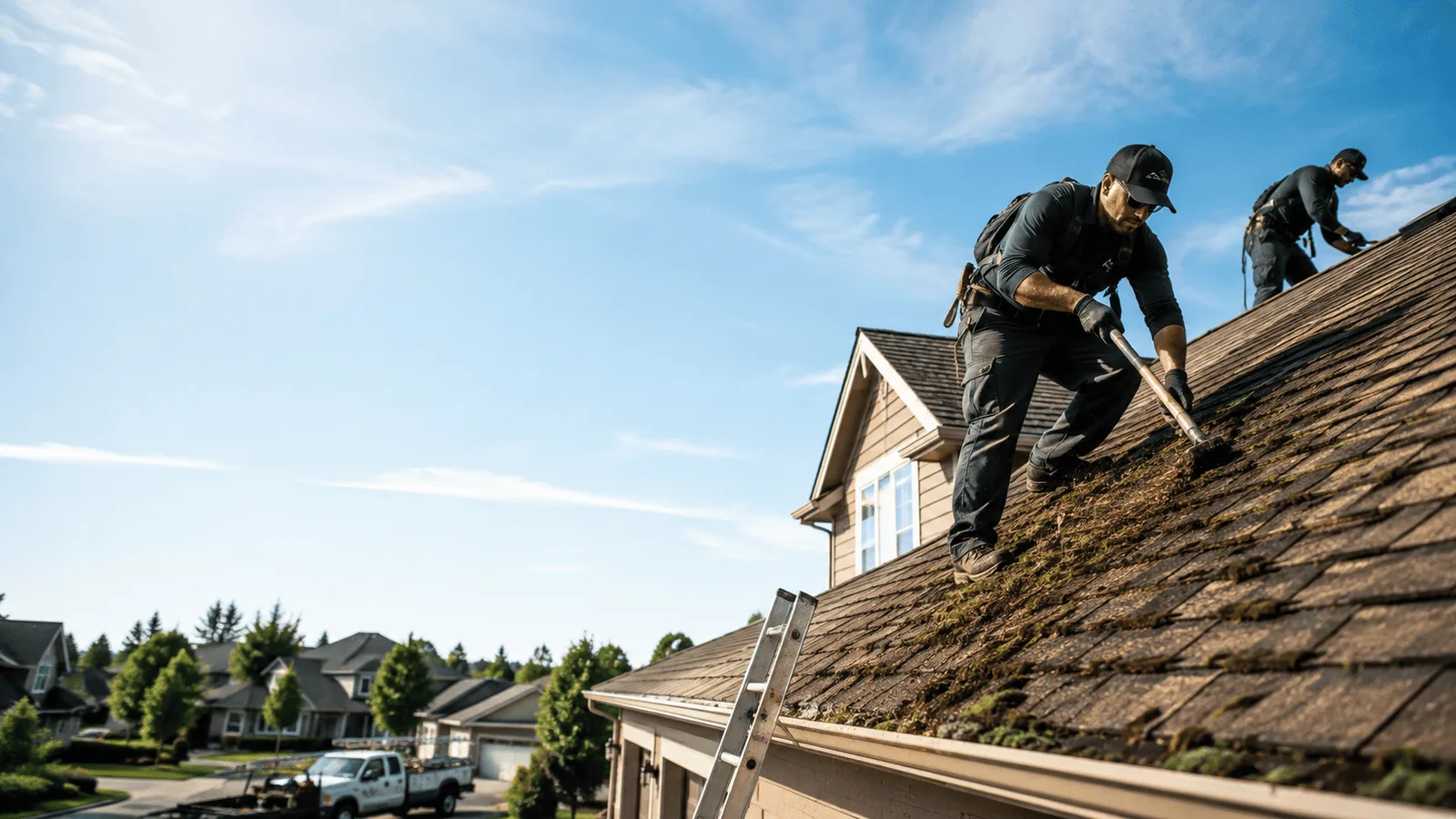 Roof Moss Removal in Holton, KS near me